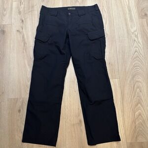 5.11 Tactical Stryke Cargo Pants Women's 12 Regular Navy Ripstop Hiking Workwear